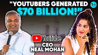 Kamiya Jani interviews YouTube CEO Neal Mohan in Creators Summit  Top 100 YouTubers  Curly Tales [upl. by Infeld445]