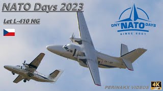 Let L410 NG ▲ Aircraft Industries 🇨🇿 ▲ NATO Days 2023 [upl. by Lazaro]