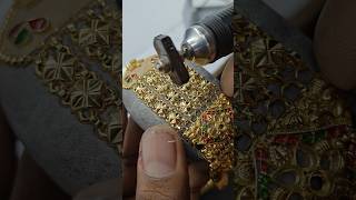 Gold necklace main flat ka design video amirulhoque gold necklace flat design video shorts [upl. by Yehs701]