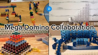 Mega Domino Collaboration FT Subscribers [upl. by Legin]