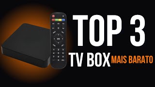 TOP 03 TV Box Boa e BARATO [upl. by Ennaylloh930]