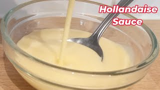 Easy hollandaise sauce hollandaisesauce [upl. by Taub720]