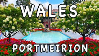 Portmeirion Village  Must Visit Place in Wales [upl. by Elak568]