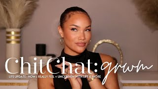 Chit chat grwm  life update whats tea  self doubt  uncertainty in life amp more Allyiahsface vlog [upl. by Llennhoj722]