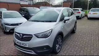 Vauxhall Crossland X 12T 130 Elite 5dr Start Stop 2018 [upl. by Aniez]