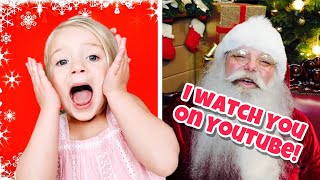 SANTA watches us on YouTube Can he find our new house [upl. by Mussman]