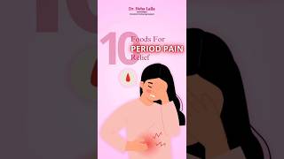 10 Foods for PERIOD PAIN relief  PERIODS CRAMPS relief  Food to relieve period pain [upl. by Kirtap]