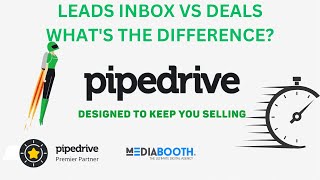 Pipedrive Leads Inbox vs a Deal  Whats the difference [upl. by Draper]