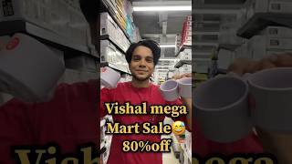 Vishal mega mart me 80 off 😱 minivlog25  shorts Dhruvkvlogs1727 vishalmegamart sale 80 [upl. by Arytahs]