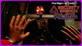 FNAF Security Breach Ruin DLC  BAD ENDING [upl. by Hanfurd]