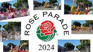 ROSE PARADE 2024BEFORE 1 DAY Part 1 [upl. by Gnov]