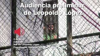 Venezuela Audio EXCLUSIVO de Leopoldo López [upl. by Cung544]