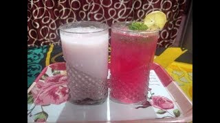 Gond Katira Drink by two different ways  In English  Summer special Drink  With and without milk [upl. by Asiled698]