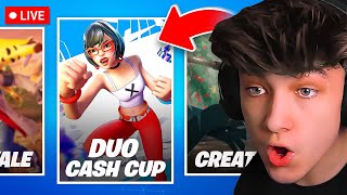 DUO CASH CUP with ASIANJEFF Fortnite Tournament [upl. by Dominica341]