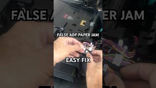 ADF Paper Jam Error Fix howto hpprinter paperjam [upl. by Tiffany575]