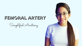 FEMORAL ARTERY  ANATOMY  SIMPLIFIED [upl. by Daney]