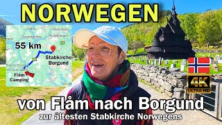 Norwegen Wohnmobil 🇧🇻 WUNDERSCHÖN  Flåm  Borgund zur ältesten Stabkirche  Roadtrip Kastenwagen [upl. by Ailahs]