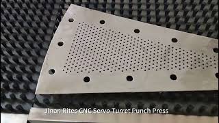 Jinan Ritec CNC Servo Turret Punch Press [upl. by Ahsen897]