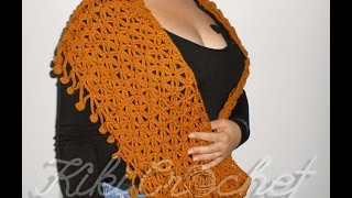 Crochet Flower of Life Infinity Scarf [upl. by Scandura127]