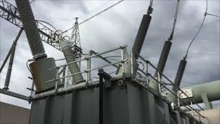 375 MVA Transformer  A quick look and energising [upl. by Aikenat]