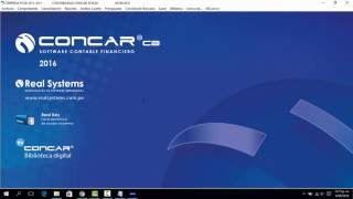 INSTALAR SISTEMA CONCAR CB 20164 [upl. by Figone]