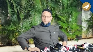 GHMC Election Results 2020 AIMIM Chief Asaduddin owaisi press conference on Victory [upl. by Arahas572]