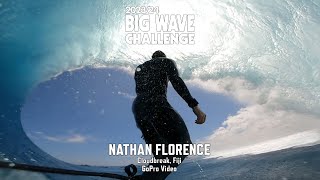 Nathan Florence at Cloudbreak GoPro  Big Wave Challenge 202324 Entry [upl. by Agathy]