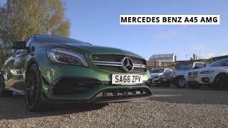 MercedesBenz A45 AMG in elbaite green [upl. by Bobbee]