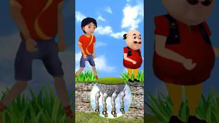 The Fairy save Ghasitaram  Motu Patlu  Shiva  Vfx video editing  shorts cartoon [upl. by Nylsor]