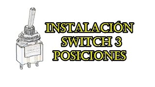 Instalación interruptor 3 posiciones FLYSKY TH9X [upl. by Amal831]