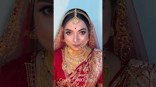 Bride k tar pochondo moto sajate parlm to🥹🤗❤️ vlog makeup makeup bridalmakeup [upl. by Alleinad802]