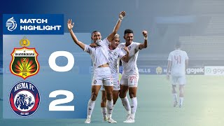 Highlights  Bhayangkara Presisi Indonesia FC VS AREMA FC  Pekan 11 [upl. by Kiryt505]