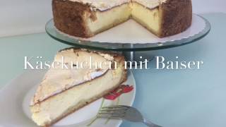 Käsekuchen mit Baiserhaube total lecker [upl. by Eanod868]