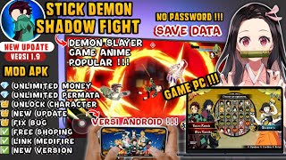 Stick Demon Shadow Fight Mod Apk Versi 19 Game Trending Terbaru  Unlimited Money  Free Shoping [upl. by Lundquist]