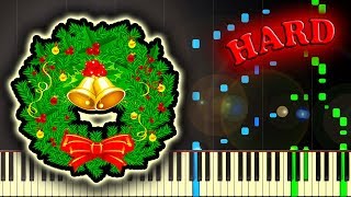 CAROL OF THE BELLS SHCHEDRYK  Piano Tutorial [upl. by Eidolem]