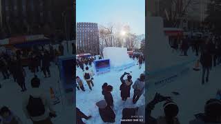 2024 SAPPORO SNOW FESTIVAL shorts [upl. by Aicelf696]