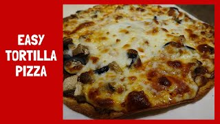 Easy Tortilla Pizza [upl. by Laure773]