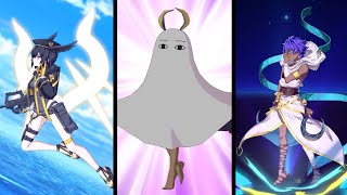 FGO Summer Nitocris  Summer Valkyrie  Hassasn of the Shining Star Looping Comparison [upl. by Crescen941]