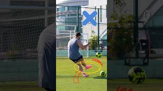 How to Curve the Ball Tutorial football soccer footballtraining [upl. by Androw]