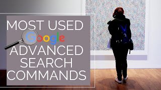 5 most used Google Advanced Search Commands  Google Search Commands [upl. by Akihsat]