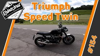 Probefahrt  Triumph Speed Twin  154 [upl. by Bonis]