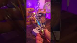 Philips Wiz Connected Filament bulb So beautiful you won’t want to hide it behind a shade wiz [upl. by Suehtomit985]