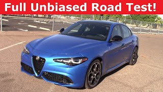 2024 Alfa Romeo Giulia Full Review [upl. by Airotna579]