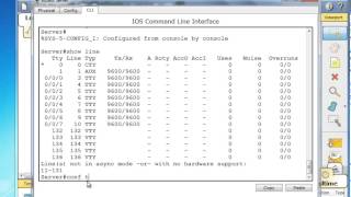 Packet Tracer 601 Terminal Server Part2 [upl. by Ahtael]