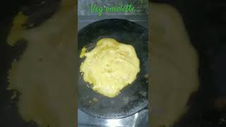 Veg omelette  Reviewarora  ytshorts shorts food recipeskincare healthvegetables [upl. by Eckart]