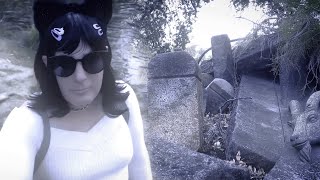 Ghost Hunting in a haunted graveyard [upl. by Sahc742]