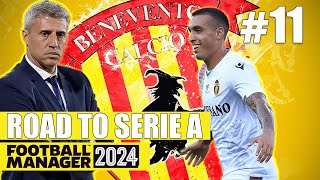 FM24 CARRIERA BENEVENTO 11  INIZIA UFFICIALMENTE IL NOSTRO MERCATO  FOOTBALL MANAGER 2024 [upl. by Terpstra]