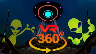 Roller Coaster Alien Mayhem VR 360° [upl. by Inig]