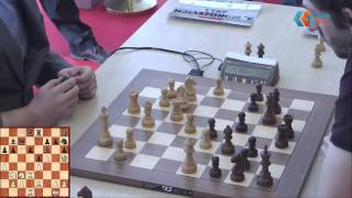 A Morozevich  A Grischuk Blitz [upl. by Eimmaj]