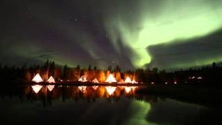 Northern Lights at Aurora Village [upl. by Adnilem552]